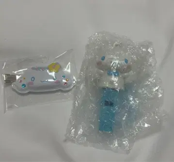 시크릿 호루라기 달린 참 앞머리 클립 시나모롤 세트