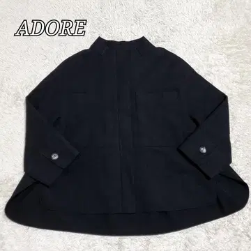 새상품급 ADORW 어도어 지퍼 자켓 울 36