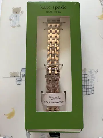 kate spade Apple Watch용 밴드 로즈 골드