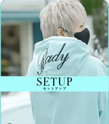 Rady 마후마후 콜라보 후디 후드티 레이디 M
