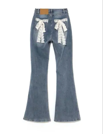 Lacey ribbon denim Andmary And mary