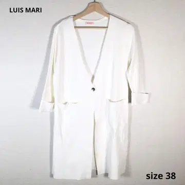 상태 좋음 LUIS MARI 루이마리 쿨 카레앙 코트 아우터 38