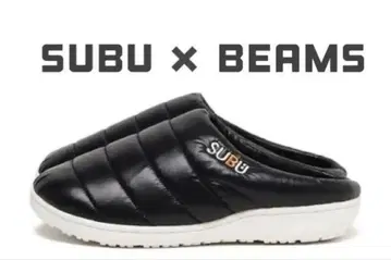 SUBU x BEAMS 블랙 샌들 사이즈 1