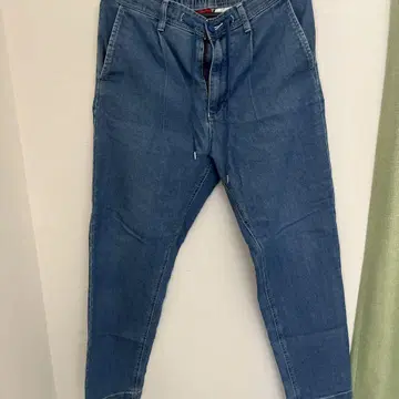 슬림핏 파랑 데님 팬츠