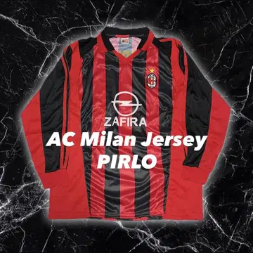 AC 밀란 긴팔 PIRLO 피를로 축구 게임 셔츠 유니폼