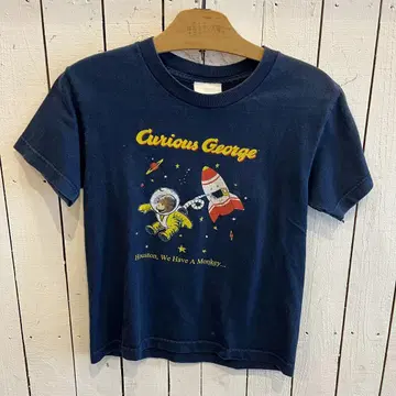 멕시코제 00's Curious George 오자루의 조지 티셔츠
