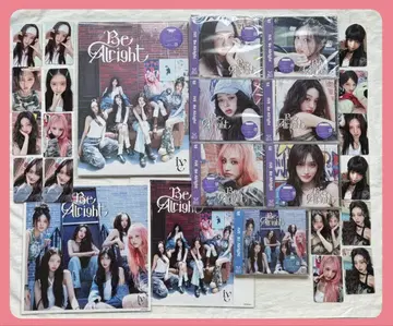 [개봉] IVE Be Alright CD 풀컴프 트레이딩 카드 포함