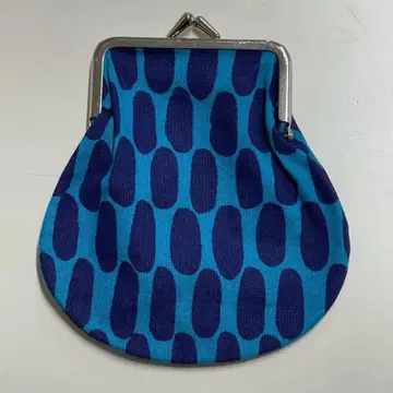 marimekko 핀란드산 올 패턴 가마구치 미니 지갑 마리메꼬
