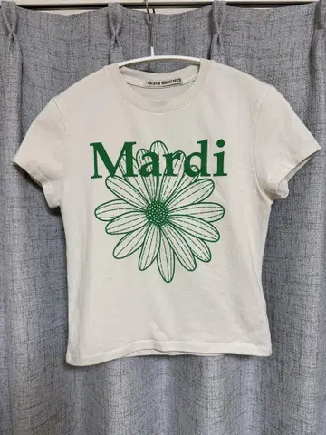 Mardi 꽃무늬 프린트 티셔츠