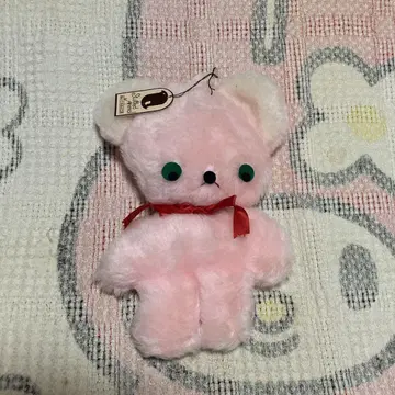 쇼와 레트로 빈티지 봉제인형 산에이 곰 봉제인형 중고품