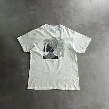 90년대 빈티지 Hanes 네이티브 민족 아트 티셔츠 tee 구제 의류