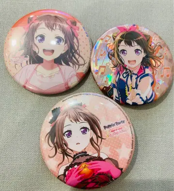 뱅드림 커버 컬렉션 Vol.7 애니메이트 특전 캔뱃지 토야마 카스미