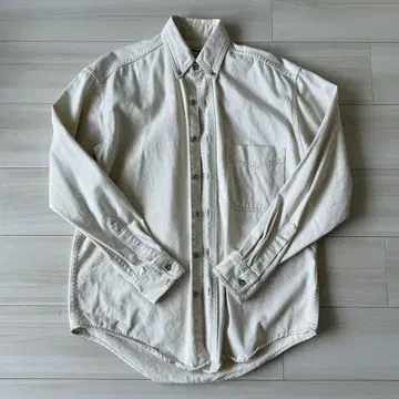 80s llbean 셔츠 아이보리