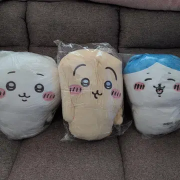 치이카와 초BIG 봉제 인형 3개 세트 치이카와 처진 귀 토끼 하치와레
