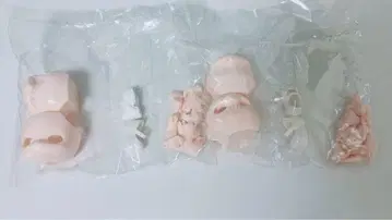 달뜀시간 불가식용 인형 노메이크업 페이스 부품 2세트