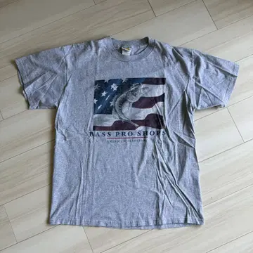 BASS PRO SHOPS 그레이 티셔츠
