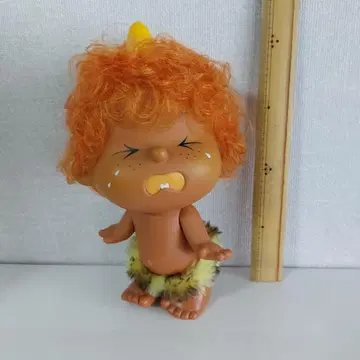 당시 물건 레트로 울보 도깨비 아이 소프트 비닐 인형