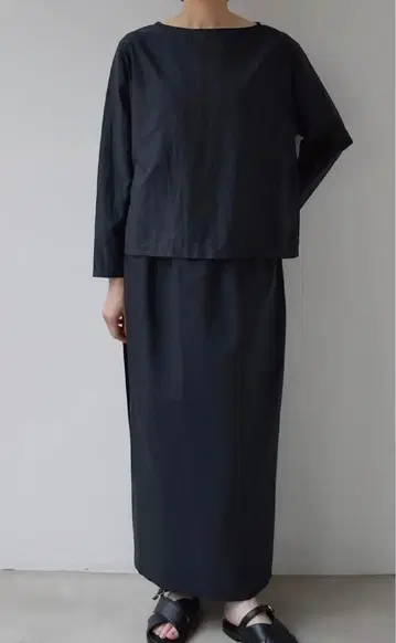 YAECA 야에카 랩스커트 black YAECA CONTEMPO