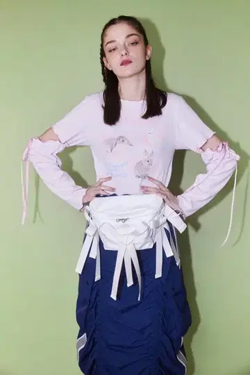 캔디 스트리퍼 걸리시 토끼 하라주쿠 애니멀 개성적 y2k 인기