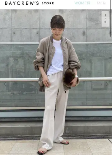 APSTUDIO 스트레이트 이지 팬츠