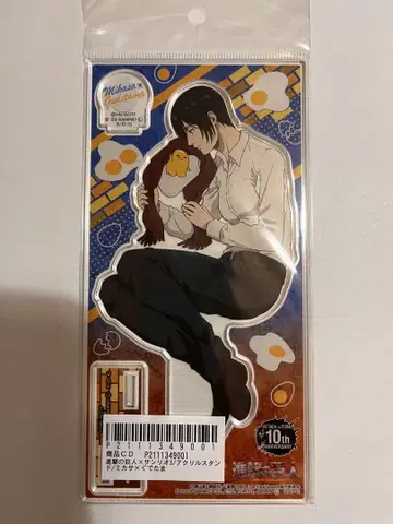 미카사 진격의 거인 산리오 아크릴 스탠드 AOT 구데타마 콜라보 새상품