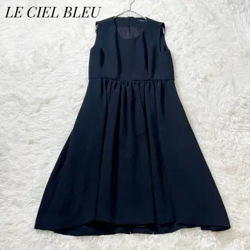 LE CIEL BLEU 르쉘블루 민소매 개더 원피스 38