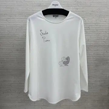 PICONE 긴팔 셔츠 화이트 사이즈 L