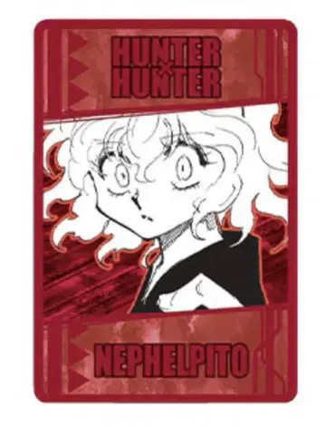 HUNTER x HUNTER 염능력 카드 네페르피트