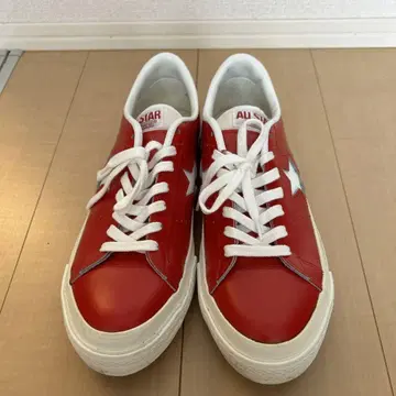 CONVERSE 원스타 가죽 레드