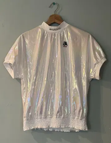 archivio 홀로그램 반팔 풀오버 알치비오 size40