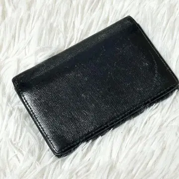Paul Smith 폴스미스 카드 케이스 블랙 가죽 빈티지