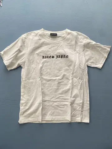 ARIES JAPAN 티셔츠 화이트 블랙