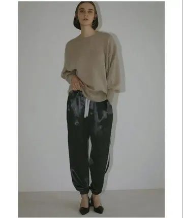 MANOF SIDE LINE SPORTS SATIN PANTS M