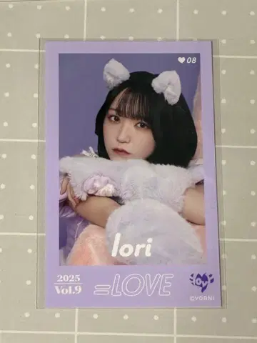 노구치 이오리 미니 포토 레어 고양이