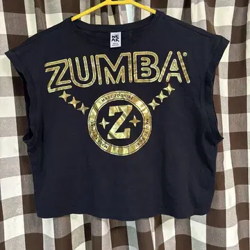 ZUMBA 슬리브리스 티셔츠 정품