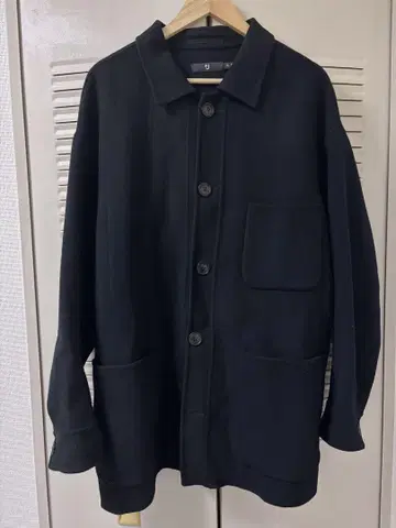 [ UNIQLO +J ] 울 블렌드 오버사이즈 셔츠 재킷