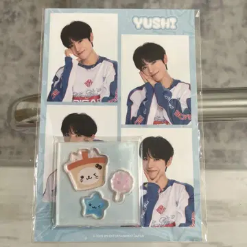 새상품 NCTWISH 4컷 사진 + 아크릴 유우시 YUSHI