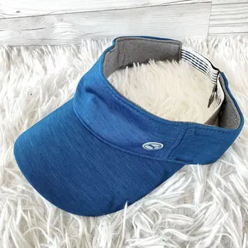 상태 양호 PUMA 푸마 골프 선바이저 블루 여성용 58