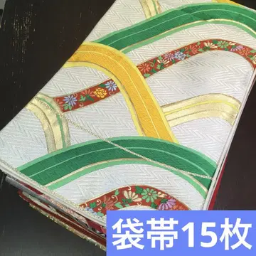 [ 오비 묶음 판매 ] 후쿠로 오비 15장 리메이크 소재 핸드메이드용