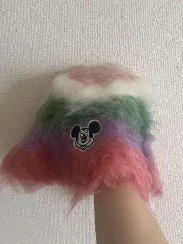 미키마우스 컬러풀 모자