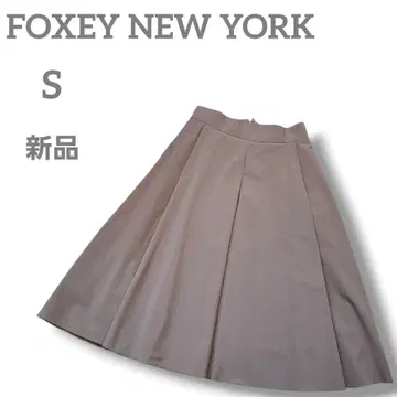 새상품 FOXEY NEW YORK 여성용 플레어 스커트 S