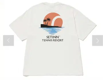Setinn 선셋 프린트 티셔츠 M