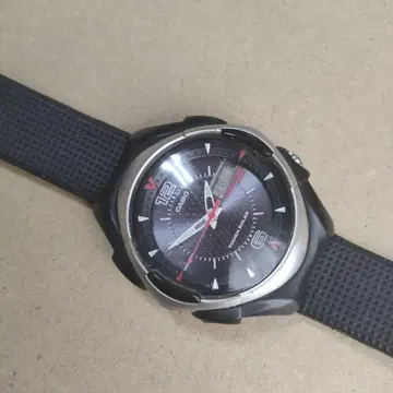 CASIO 아나데지 시계 블랙