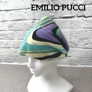 EMILIO PUCCI 에밀리오 푸치 헤어밴드 파일 원단 푸치 패턴