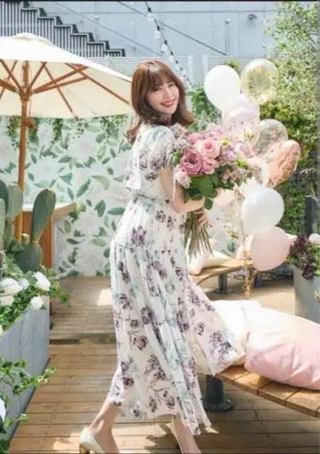 herlipto Full Of Love Long Dress
