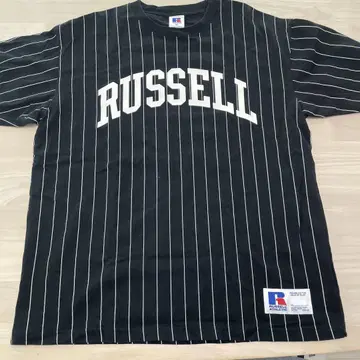 러셀 RUSSELL 스트라이프 티셔츠 새상품급