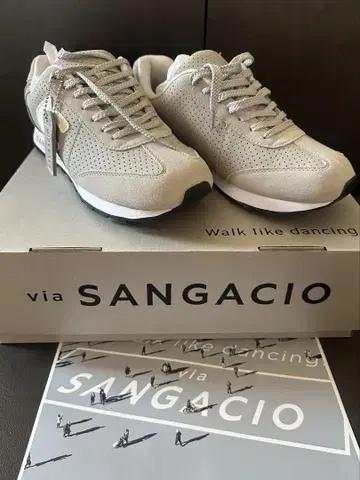 SANGACIO 메쉬 스니커즈 그레이