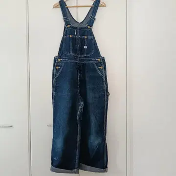 Lee 오버롤 멜빵 일본제 32 x 33 인디고