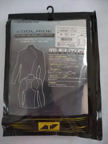 COOL RIDE 스포츠 언더셔츠 M 블랙