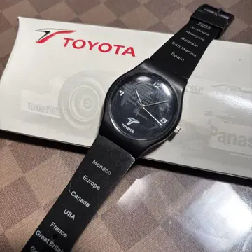 [레어] 2개 세트 TOYOTA F1 오리지널 워치